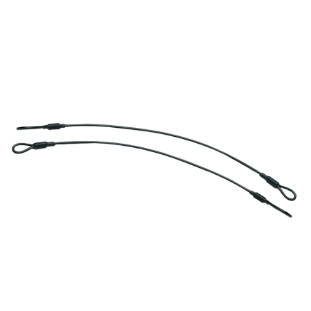 Противокражный тросик Lucatron "петля-петля" / Loop-Lanyard 175мм крепежный в оплетке